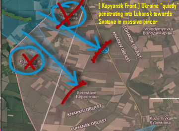 Kupyansk Ukrainian counterofensive 20230729