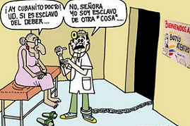 Médicos cubanos enviados al extranjero