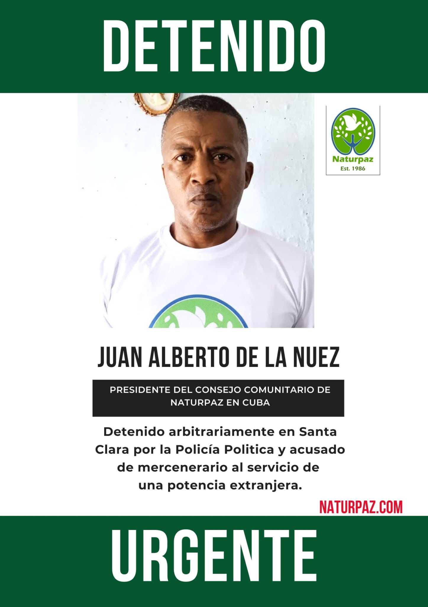 Detenido arbitrariamente