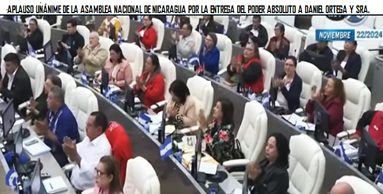 Asamblea Nacional aplauda entrega del poder absoluto