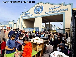 UNRWA Base ub Rafah