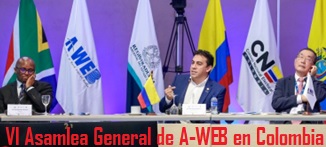 VI Asamblea General de la A-WEB en Colombia