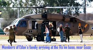 Edan Alexander family arrives in Gaza for his release