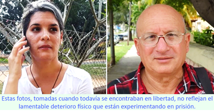 Saylí y Félix Navarro, presos políticos cubanos