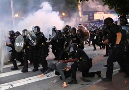 Violence in LA June 2025