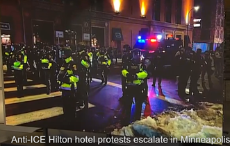 Anti-ICE violence in Minneapolis Jan2026