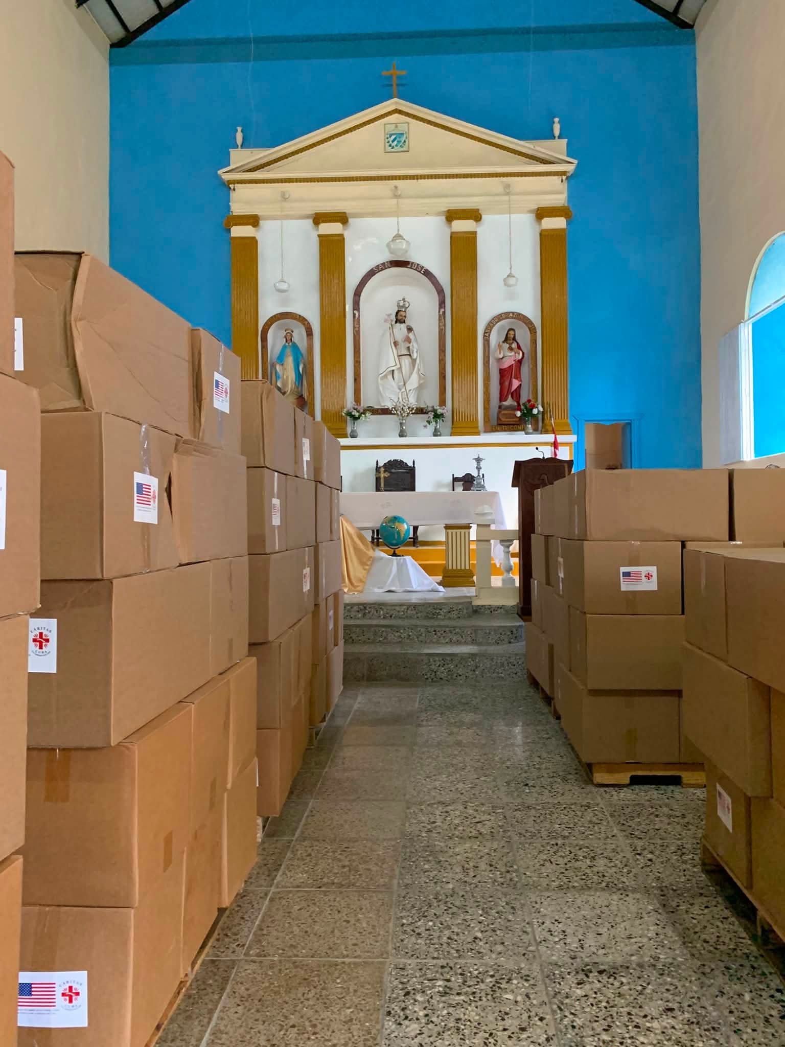 Ayuda humanitaria a Cuba de EEUU