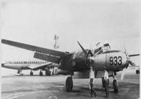 Avion Martin B-26 siglas 933. Playa_Giron.