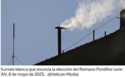 Fumata cuando un Papa ha sido electo