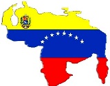 Mapa de Venezuela. Incluye Zona en Reclamacion.