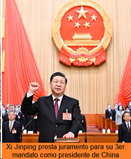 Xi Jimping toma posesión 3er mandato
