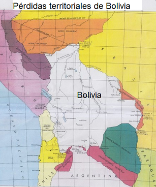 Perdidas territoriales de Bolivia