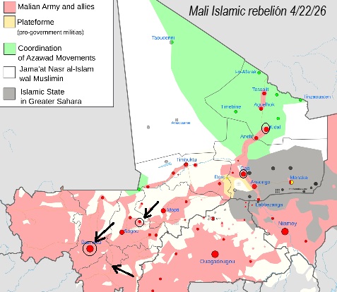 Mali Islamic insurgence