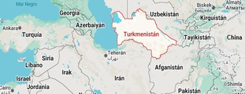 Turkmenistan in Central Asia