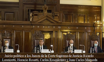 Juicio Politico contra Corte Suprema Argentina