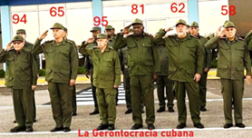 La cruel Gerontocracia Cubana