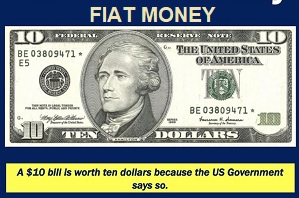 The US dollar is Fiat Money