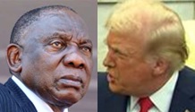 Ramaphosa vs Trump