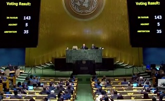 UN GA condems Russian aggression