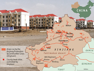 Xinjiang colonization