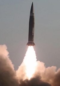 North Korea testing long range missile 2021